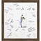 Regis Signature Mat Picture Frame, Photo Frame Wedding Guest Book Alternative, Autograph Picture Mat for Signature Board, Wedding Celebrations Graduations Support Encouragement or Retirement